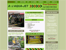 Tablet Screenshot of ajaquajetltd.com